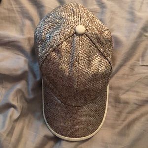 Metallic fashion baseball cap